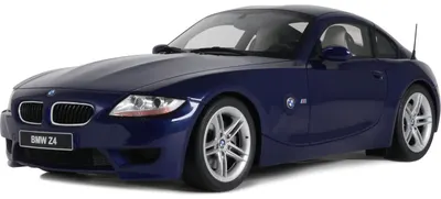 Model de colecție OTTOMobile Modern: Automobile - BMW Z4 M Coupe, Interlagos Blue Metallic, 2006