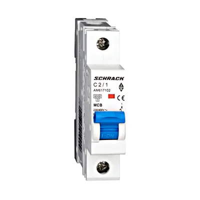 Intreruptor automat modular MCB, AMPARO 6kA, C 2A, 1-pol