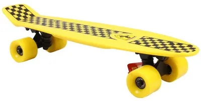Pennyboard pentru copii Mesuca - Ferrari, FBP4, galben