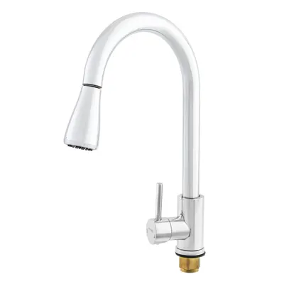 Baterie bucătărie duș extractabil cu 2 funcții CHAMPION NEO-014 CHROME