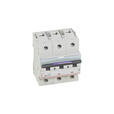 Siguranta automata - 50 kA - 3P 400 V~ - 63 A - C curba