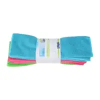 Lavete din microfibră Ultra Clean 30x30 cm – set 6 bucăți, multicolor, curățare eficientă