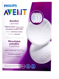 Tampoane de unica folosinta pentru sani SCF254/13, 100 bucati, Philips Avent