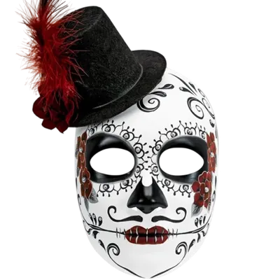 Masca dia de los muertos palarie