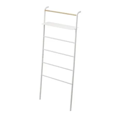 Cuier cu raft YAMAZAKI Tower Ladder, alb