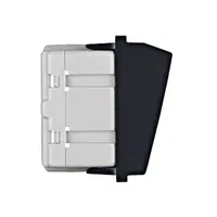 Întrerupător HOTELCARD, 3A, 3M, negru