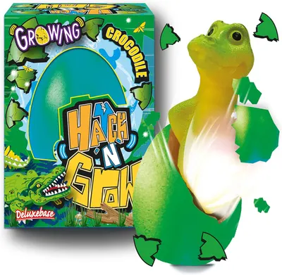 Ou figurină cu surpriză Crocodile