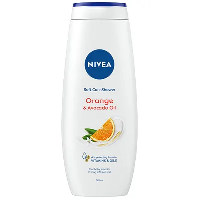 Gel de dus Care & Orange, 500ml, Nivea