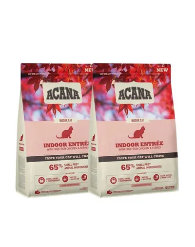ACANA Indoor Entrée Cat 2x340 g sac hrana pisica de interior