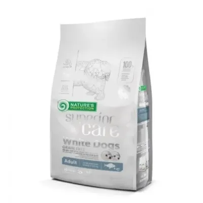 Hrana uscata pentru caini N.P. Superior Care White Dogs Mini Adult cu peste 1,5 kg