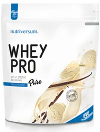 Pure Whey Pro, vanilie, 2000 g, Nutriversum