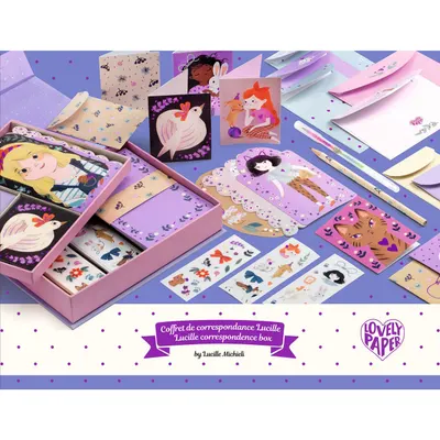 Set de corespondență Djeco - Lucil