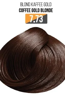 Vopsea Profesionala Fara Amoniac EVOQUE USA, Nuanta 7.73 COFFEE GOLD BLONDE - Cu Ulei de Argan si 12 Aminoacizi, 100 ml - Evoque