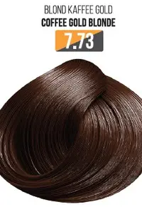 Vopsea Profesionala Fara Amoniac EVOQUE USA, Nuanta 7.73 COFFEE GOLD BLONDE - Cu Ulei de Argan si 12 Aminoacizi, 100 ml - Evoque