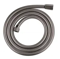 Furtun Grohe Silverflex 28388A01, universal, 1.75 m, 5 bari, anti-indoire, anti-zgarieturi, prindere cromata, lucios, Grafit
