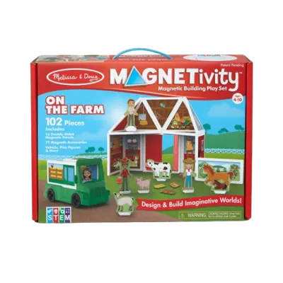 Set magnetic de joaca La Ferma - Melissa & Doug