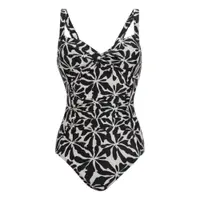 Costum De Baie One-Piece NATAȚIE Regatta Sakari Controlul Burtei Abstract