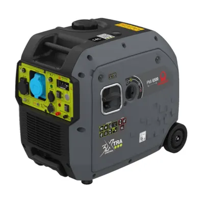 Generator de curent inverter Pramac PMi 6500 benzina 6.5 kW 230V pornire electrica – compatibil sisteme fotovoltaice hibride - digital inverter sinusoida pura