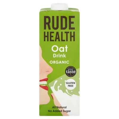 Bautura vegetala din ovaz Bio, 1l, Rude Health