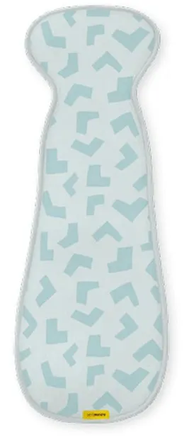 Covoraș anti-transpirație Aeromoov - Air Layer, 15-36 kg, Tetris, albastru