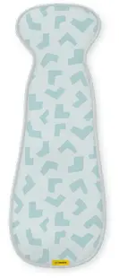 Covoraș anti-transpirație Aeromoov - Air Layer, 15-36 kg, Tetris, albastru