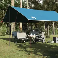 Gossi prelata de camping, albastru, 460x305x210 cm, impermeabila