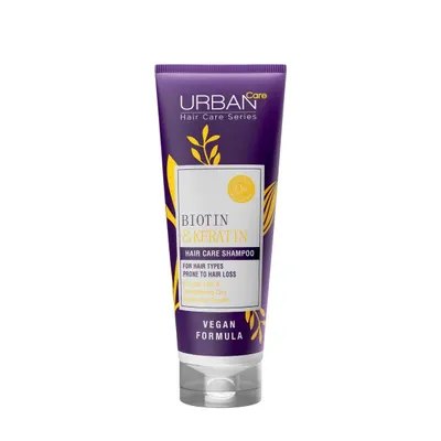 Sampon fara sulfati cu Biotina si Keratina, 250ml, Urban Care