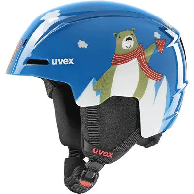 Casca de schi pentru copii UVEX Viti urs albastru 46-50 cm