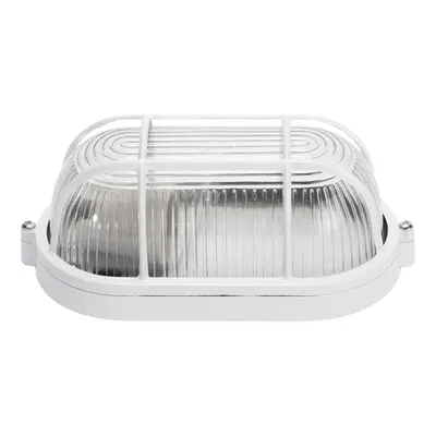 Lampa BAT Grila Transparent 1xE27 max. 60W Alb