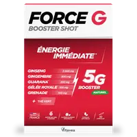 Shot energizant Force G Booster, 10 fiole buvabile, Vitavea