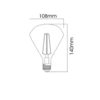 Sursa de iluminat, bec FILAMENT CR110 4W E27 ADVANCE 2200K