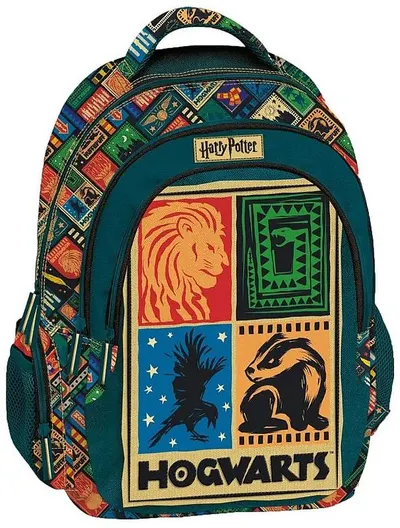 Ghiozdan școlar Graffiti Harry Potter - Hogwarts Houses