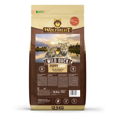 Wolfsblut Wild Duck Large Breed Puppy - duck 12.5 kg
