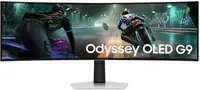 Monitor de gaming Samsung - Odyssey G9, 49'', 144Hz, OLED, Curved, argintiu