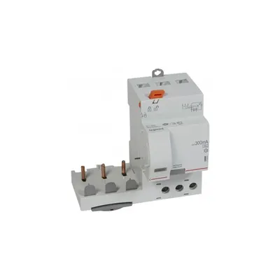 Add-on module DX³ - 3P 400 V~ - 63 A - 300 mA - A type - pentru 1 module DX³ MCB