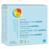 Detergent praf pentru rufe colorate sensitive ecologic 1.2kg Sonett