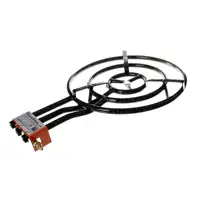 Arzator Gaz din Fier Emailat, 60 cm, 3 Cercuri, Garcima