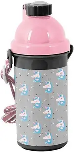 Sticlă de apă Paso Unicorn - Cu bretea de umăr, 500 ml