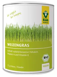 Iarba de grau pudra Bio, 75g, Raab Vitalfood