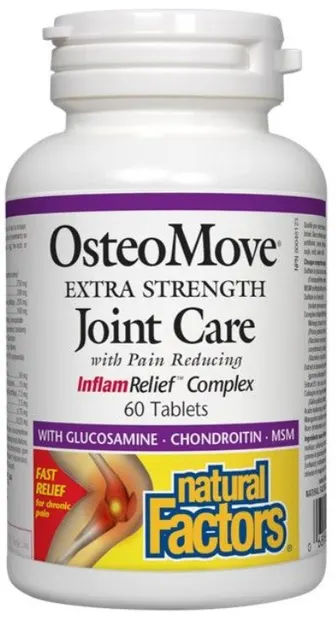 OsteoMove Joint Care, 60 tablete, Natural Factors