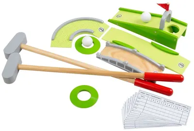 Set de joaca Bigjigs - Set pentru golf