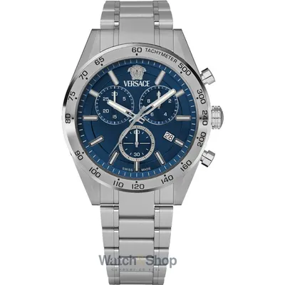 Ceas Versace Versace VE0CA0124 Mens Watch V-Code Chrono 41mm 5ATM