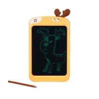 Tableta digitala LCD, pentru scris si desen, Edu Sun, 8.5 inch, Caprioara, Portocaliu