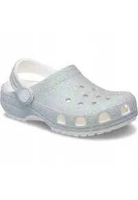 Saboti Copii - Classic Iridescent Glitter Clog - Alb - Alb