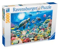 Puzzle Ravensburger din 5000 de piese - Lumea subacvatica