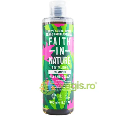 Sampon Natural Revitalizant pentru Toate Tipurile de Par cu Fructul Dragonului 400ml