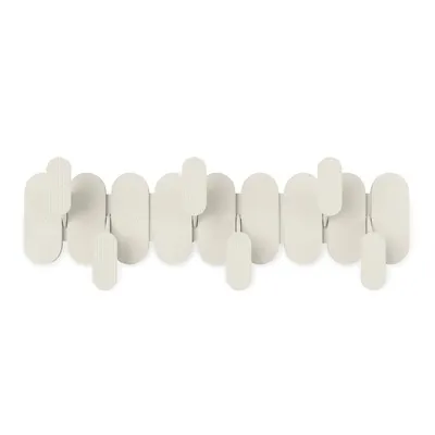 Cuier de perete bej din oțel 16 cm Tempo – Umbra