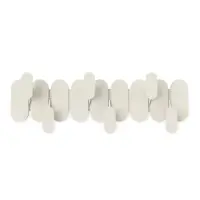 Cuier de perete bej din oțel 16 cm Tempo – Umbra