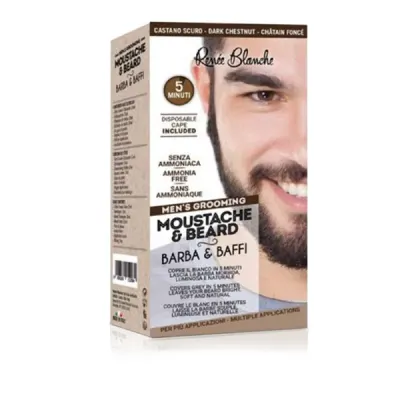 Vopsea de barba - RENÉE BLANCHE - saten inchis