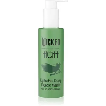 Fluff Wicked Elphaba Deep Detox Wash gel de curățare faciale